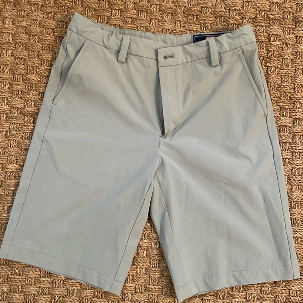 Boys Grey Vineyard Vines Performance Shorts